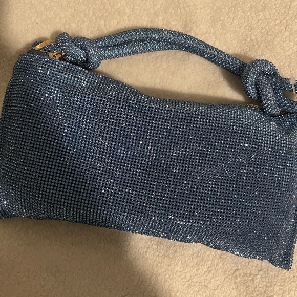 SOLD, DO NOT BUY HERA NANO RHINESTONE SHOULDER BAG - Picture 5 of 6